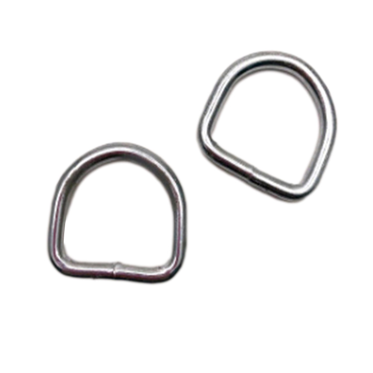 Veleprodaja galvaniziranog 6X40mm metalnog D prstena za prtljagu