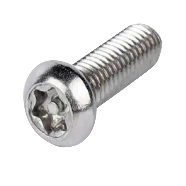 ISO7380 glava gumba, torx sigurnosni vijak sa 6 šiljaka i zaštićen od neovlaštenog otvaranja ISO7380 glava gumba, torx sigurnosni vijak sa 6 šiljaka i zaštićen od neovlaštenog otvaranja