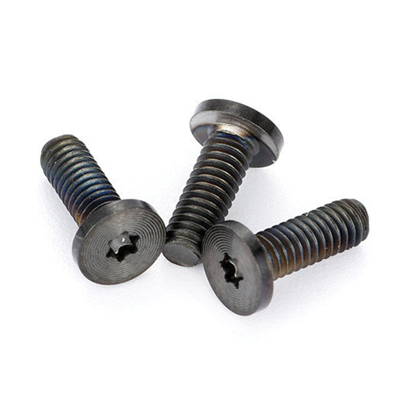 Crni PVD vijci torx s ravnom glavom CD uzorka